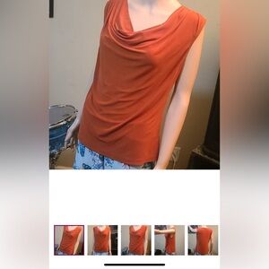 Dress Barn cowl neck tank - XL